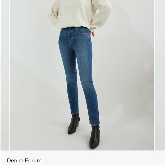 NWT Denim Forum Yoko Straight - Size 27 & 28 - Picture 4 of 6